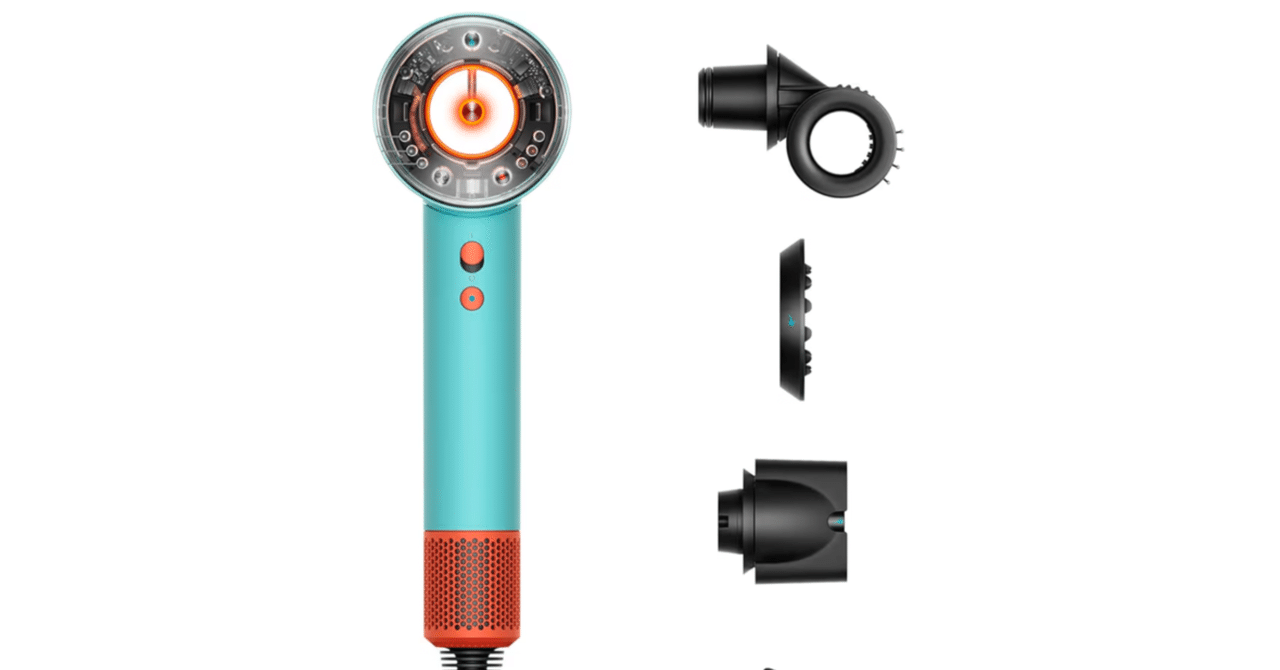 髪が自ら光る。Dyson Supersonic Nural™ Shineが実現する、サロン級の