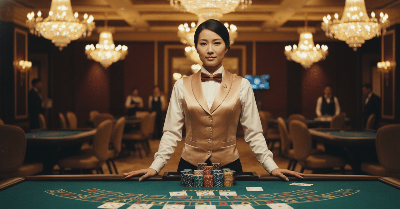 韓国カジノのディーラーは本当に強いのか？イカサマの真相｜カジまるくん