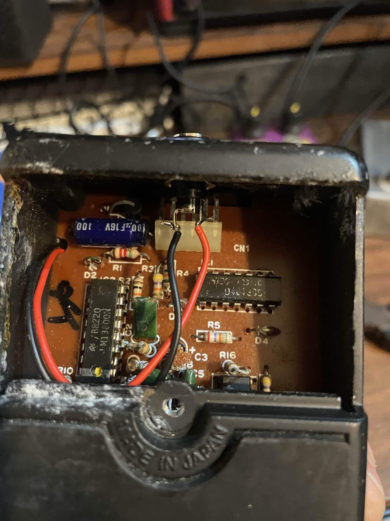 YAMAHA OC-01 オクターバー 修理+DCジャック増設｜せーやー