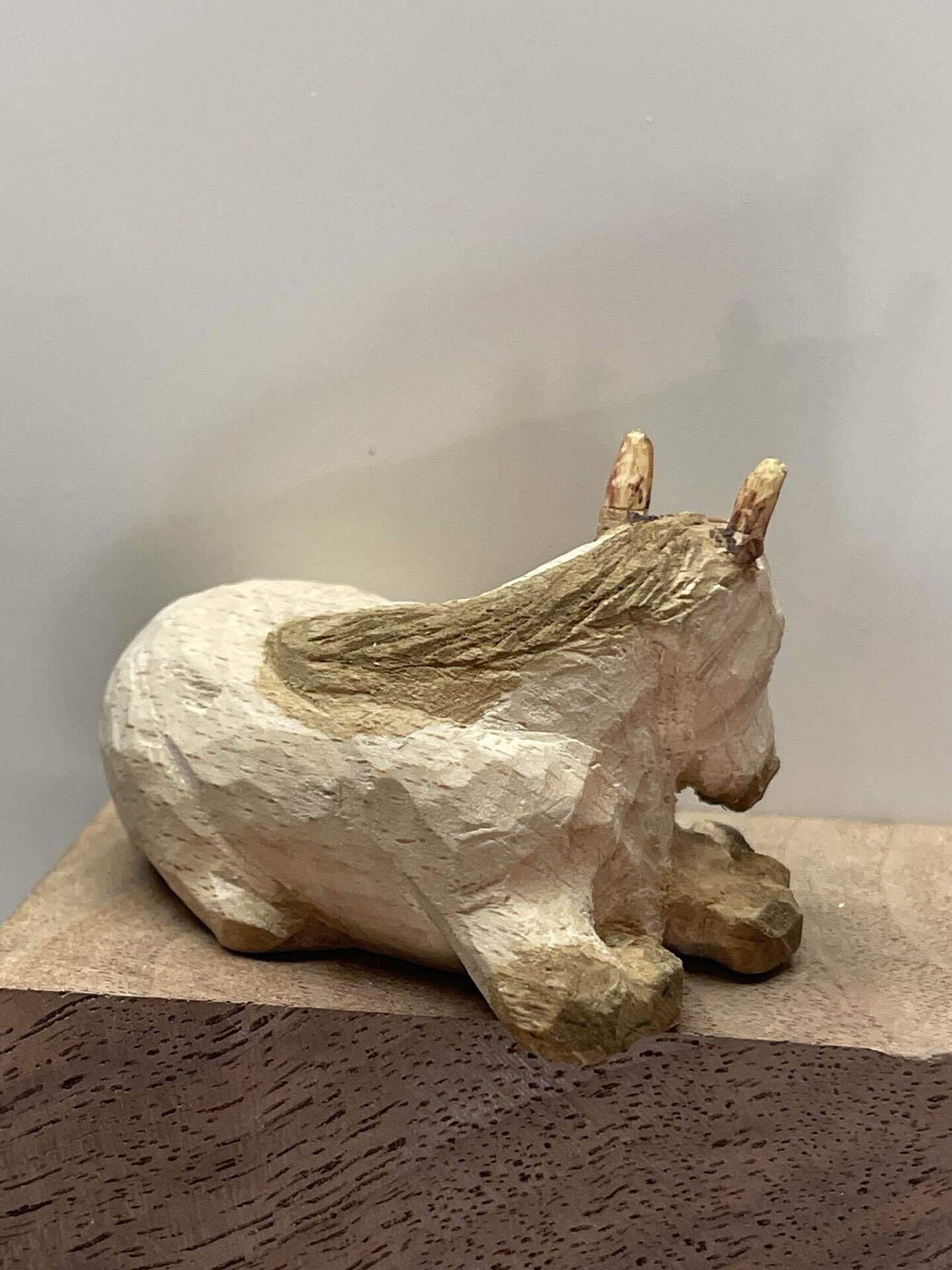 来年の干支、午の木彫りを修正した話｜森の和