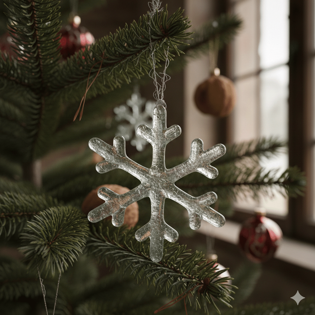 雪の結晶 【クリスマスオーナメント13】｜Grisly ネット小説家