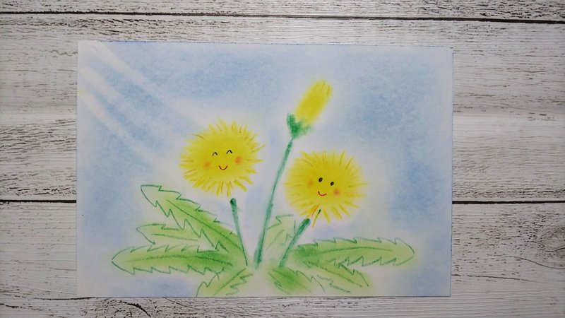 動画付きテキスト 初心者さんのためのタンポポの描き方 成澤まり Note 動画付きテキスト 初心者さんのためのタンポポの描き方 成澤まり Note