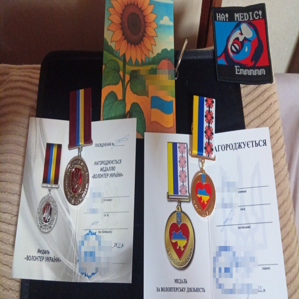 重要なお知らせ】ウクライナ支援の功績が認められ ボランティア