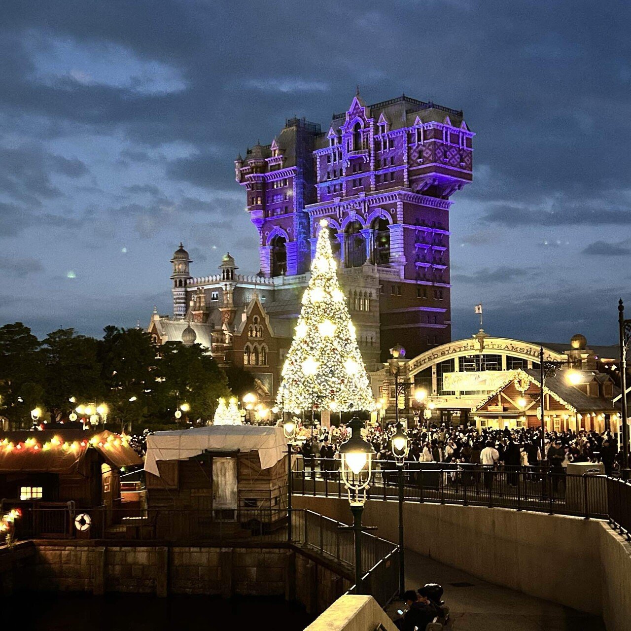 ディズニーシー混雑日】クリスマス2025日帰りレポ｜しのさん