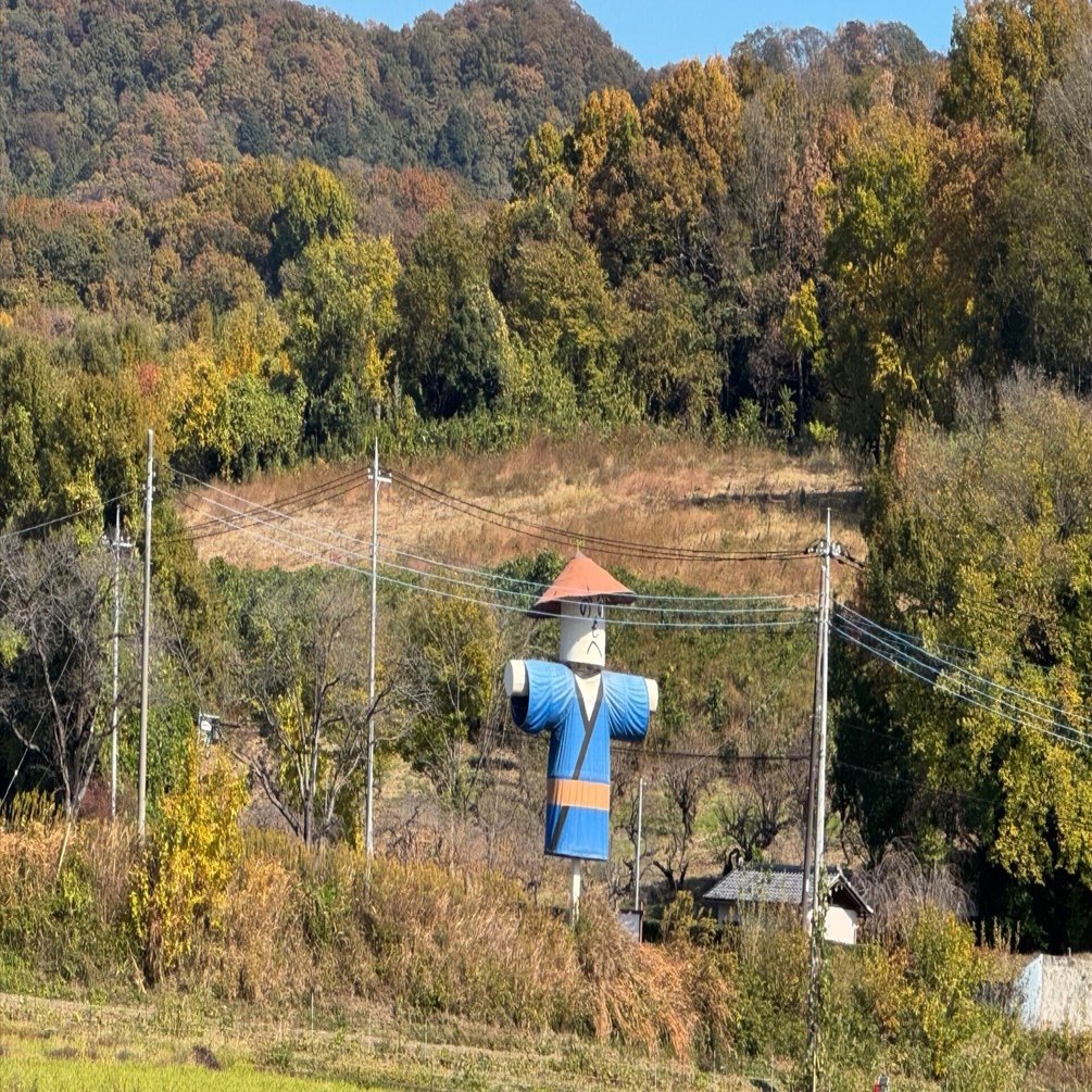 群馬県太田市藪塚駅付近の案山子｜Hiroki Mochida