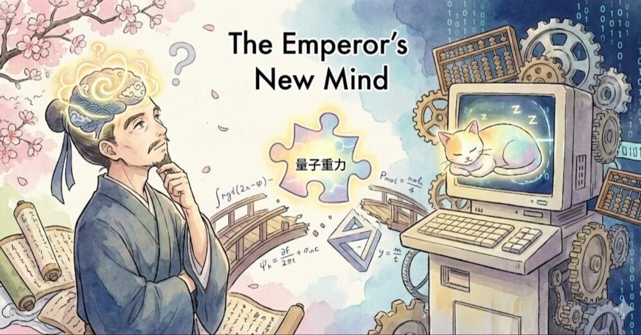 ペンローズ『皇帝の新しい心』｜5分で名著