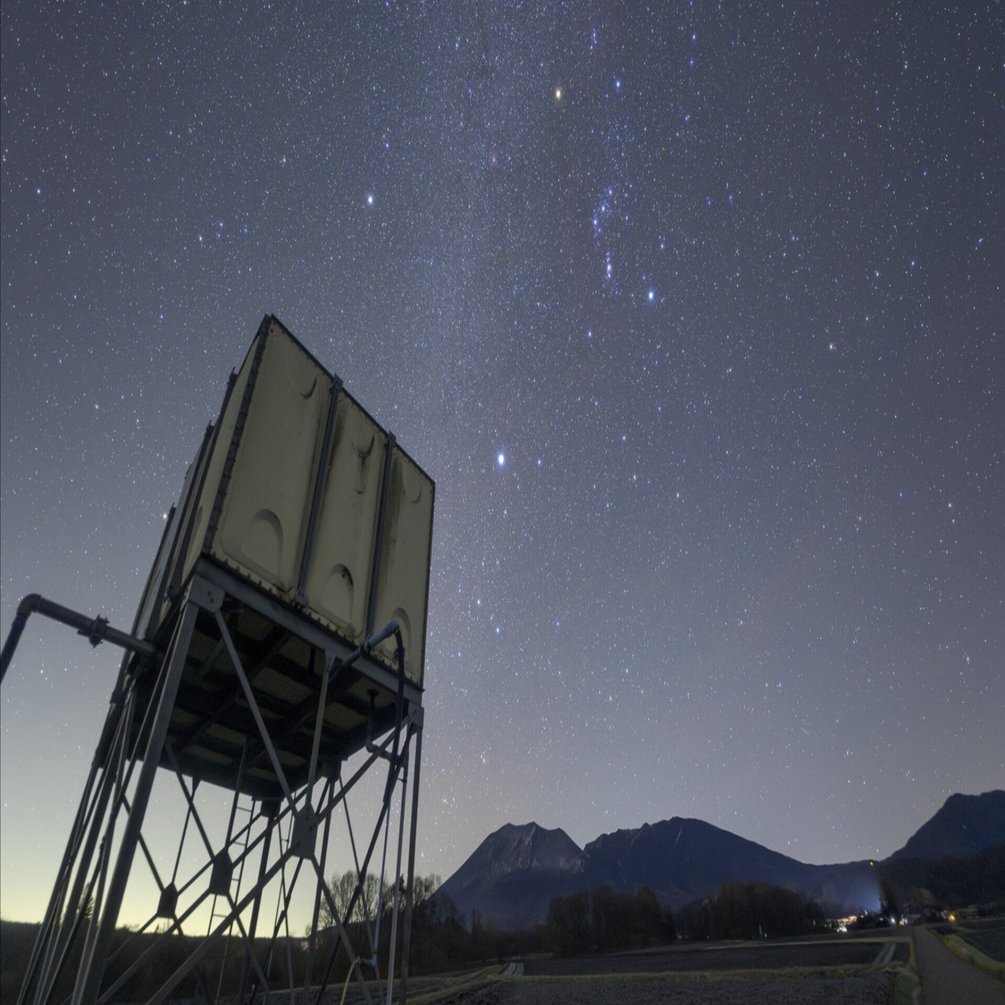 浅間山と冬の星座｜星空写真家・「好き」を「得意」に変える案内人