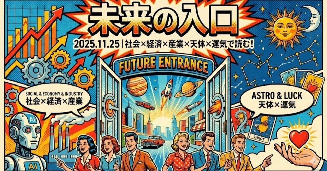 今週のプチ未来予測】2025年11月25日（火）朝8:00｜CROSS Business