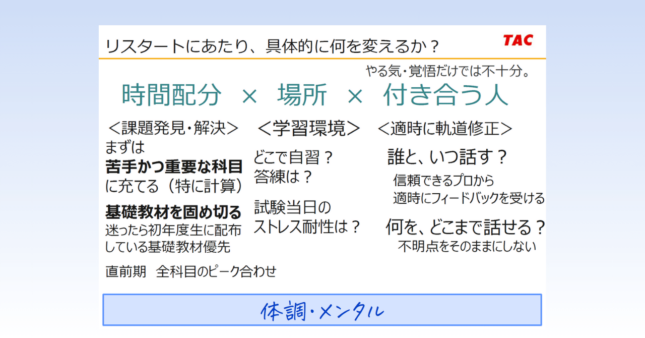 78 移籍検討中の論文生向け TACの教材/サポートQ&A｜TAC公認会計士講座