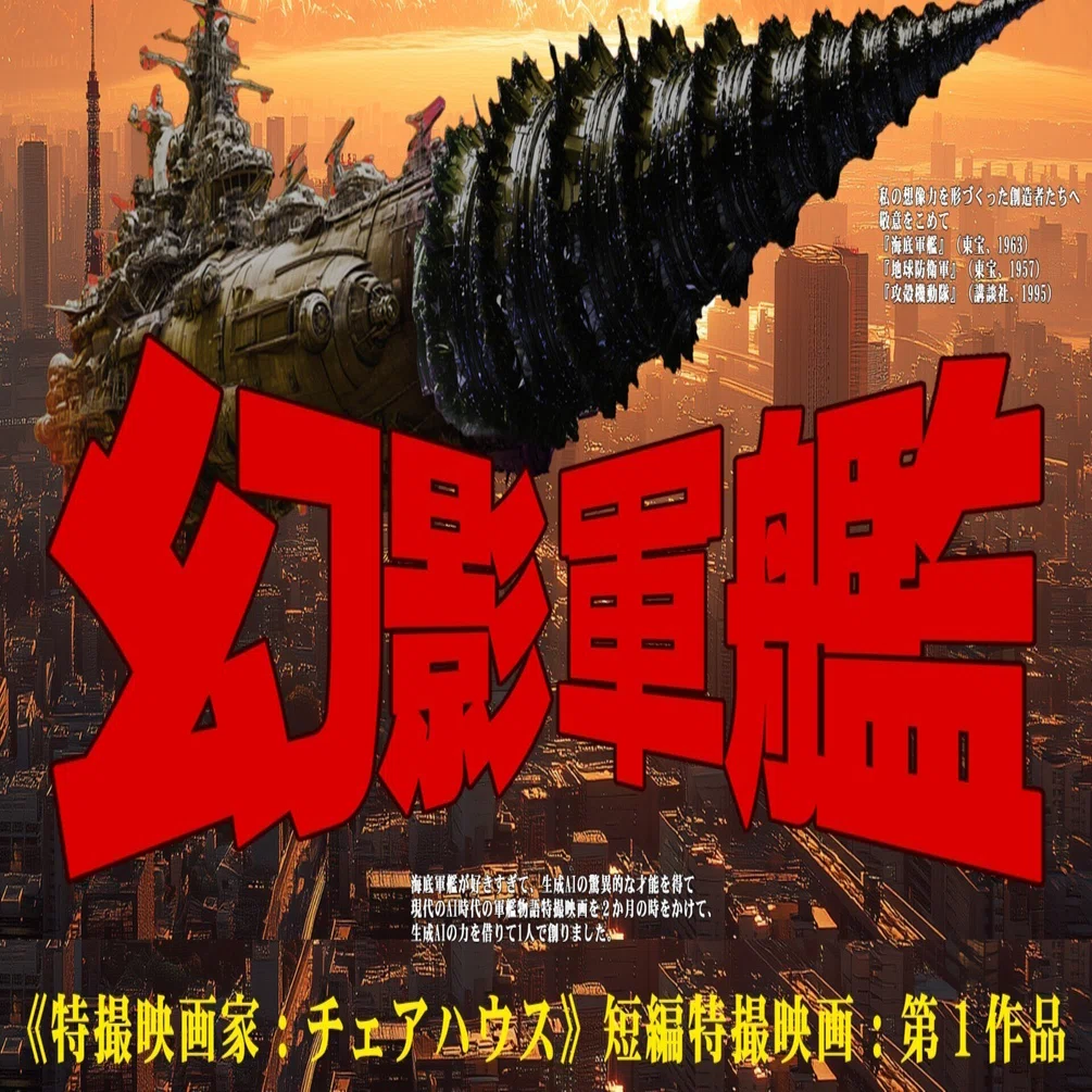 幻影軍艦》特撮短編映画公開｜chairhouse