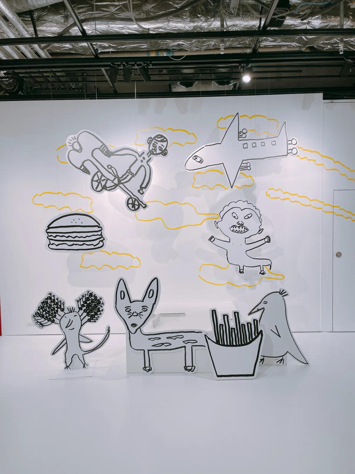 浜田雅功展 「空を横切る飛行雲」にいってきた｜yuu