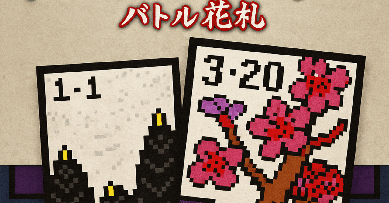 Battle Hanafuda』 — 和のアートとレトロ技術で作る新作カードバトル