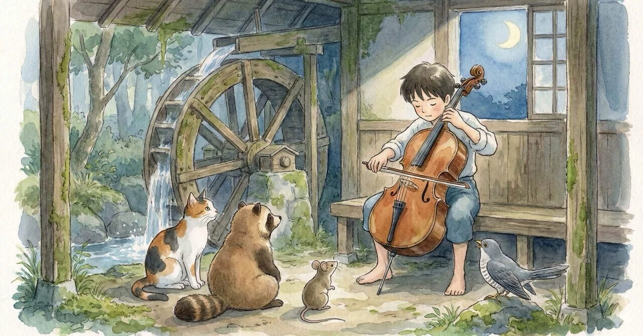 読書「セロ弾きのゴーシュ」宮沢賢治｜sukebezizy