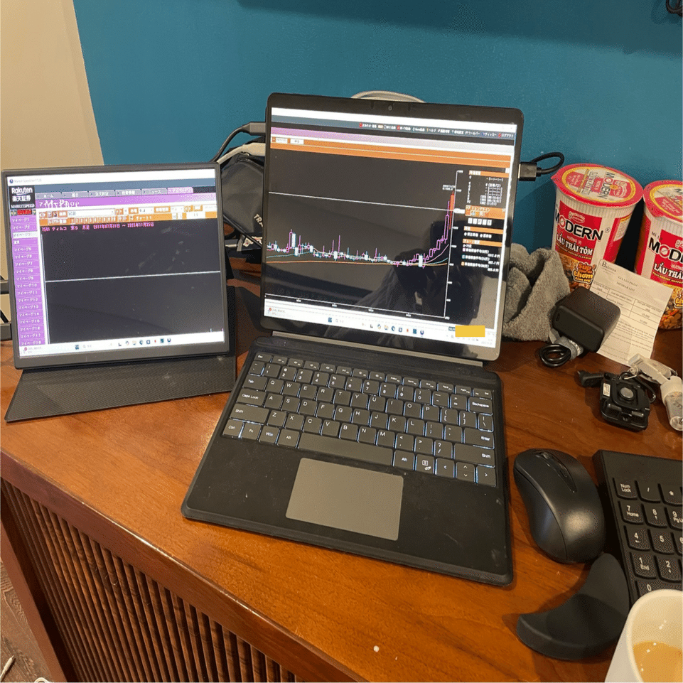 ダナンで株トレード準備完了！｜貧乏低学歴から４０歳で隠居！自由に生きてる株トレーダー！