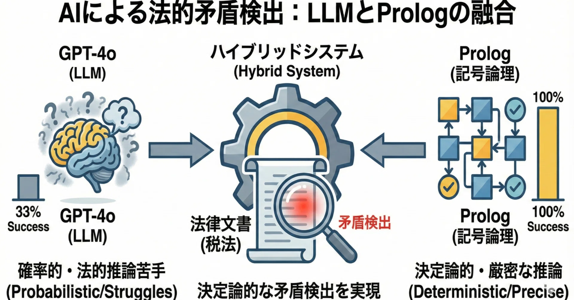 論文瞬読】税法の矛盾を見つけるAI：LLMと記号論理のハイブリッド