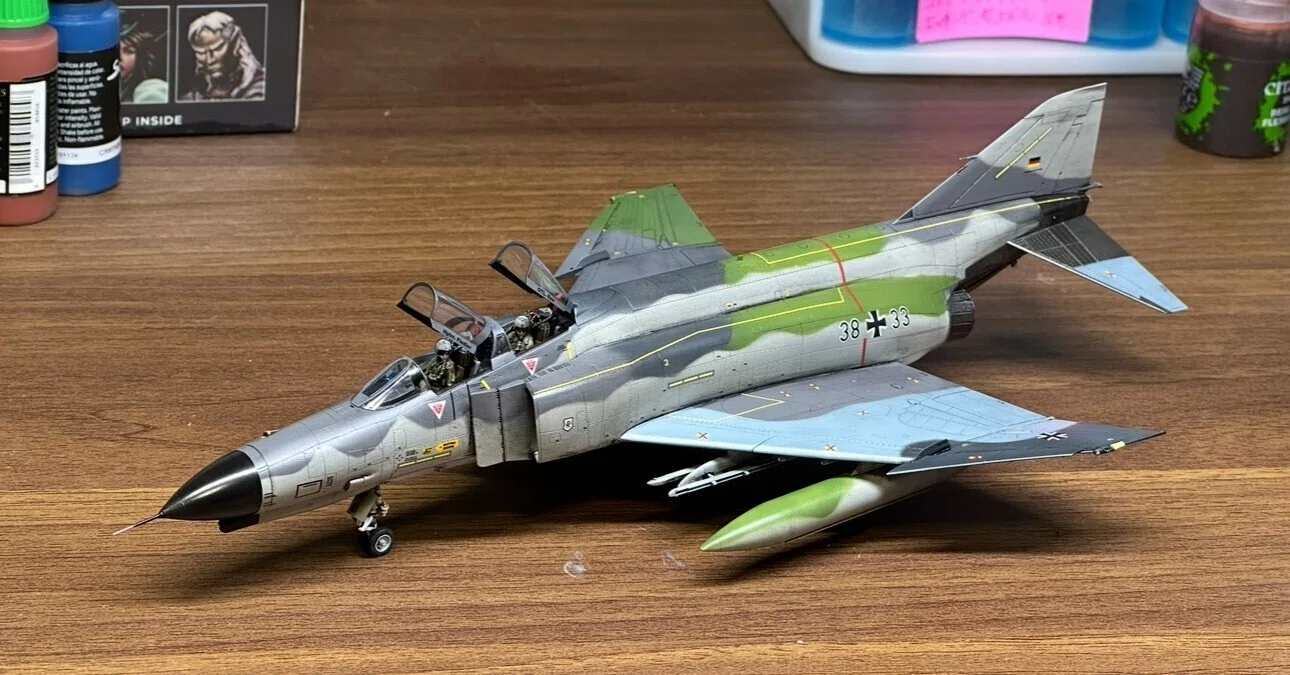 作例紹介】 ファインモールド 1/72 F-4F ホビージャパン20261月号作例