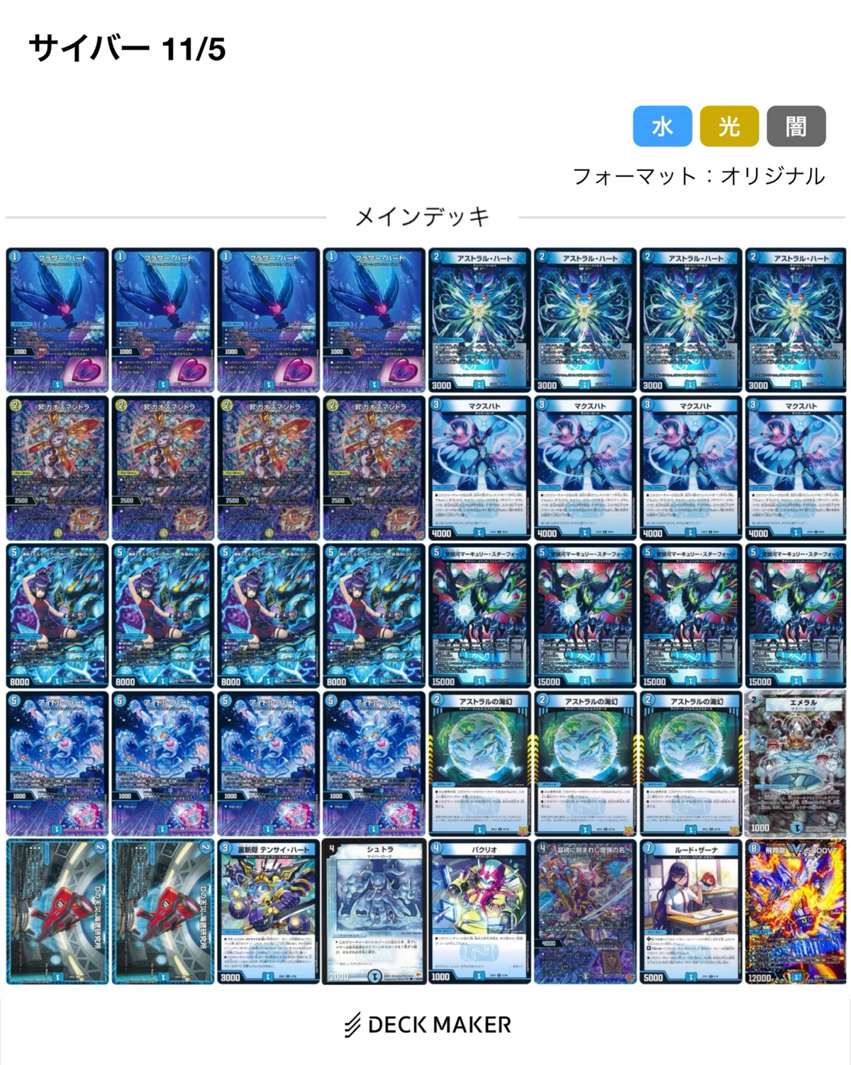 10月5週目＆11月1週目＆2週目｜るなかす