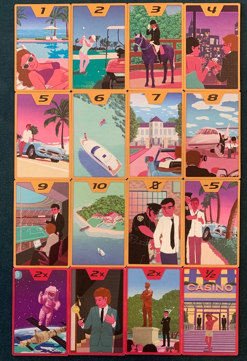 億万長者世界一決定戦 札束でマウントを取る貴族の競りゲーム ハイソサエティ Caravan S Base きゃらべ Note