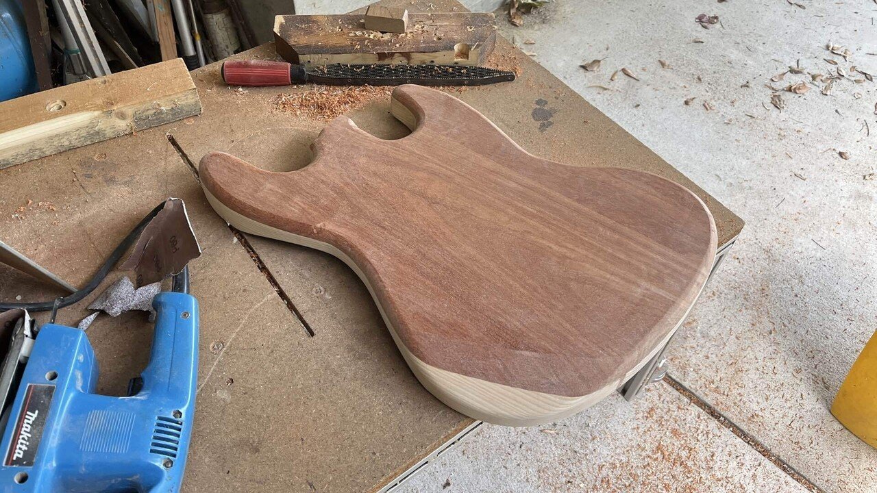 ジャンクギター遊び】Legend LJB-X mod.（続 安ベースはハイエンドの夢