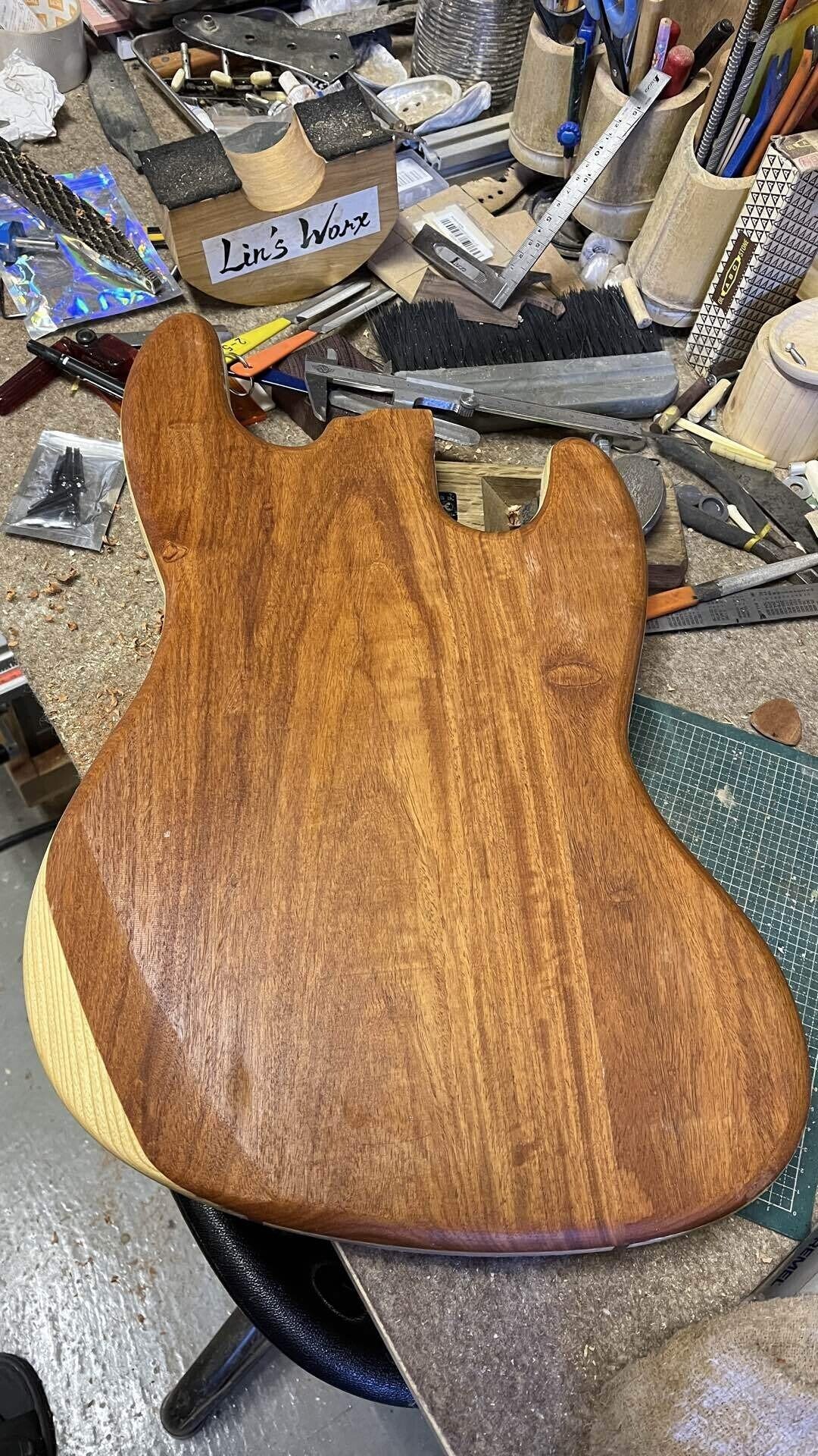 ジャンクギター遊び】Legend LJB-X mod.（続 安ベースはハイエンドの夢