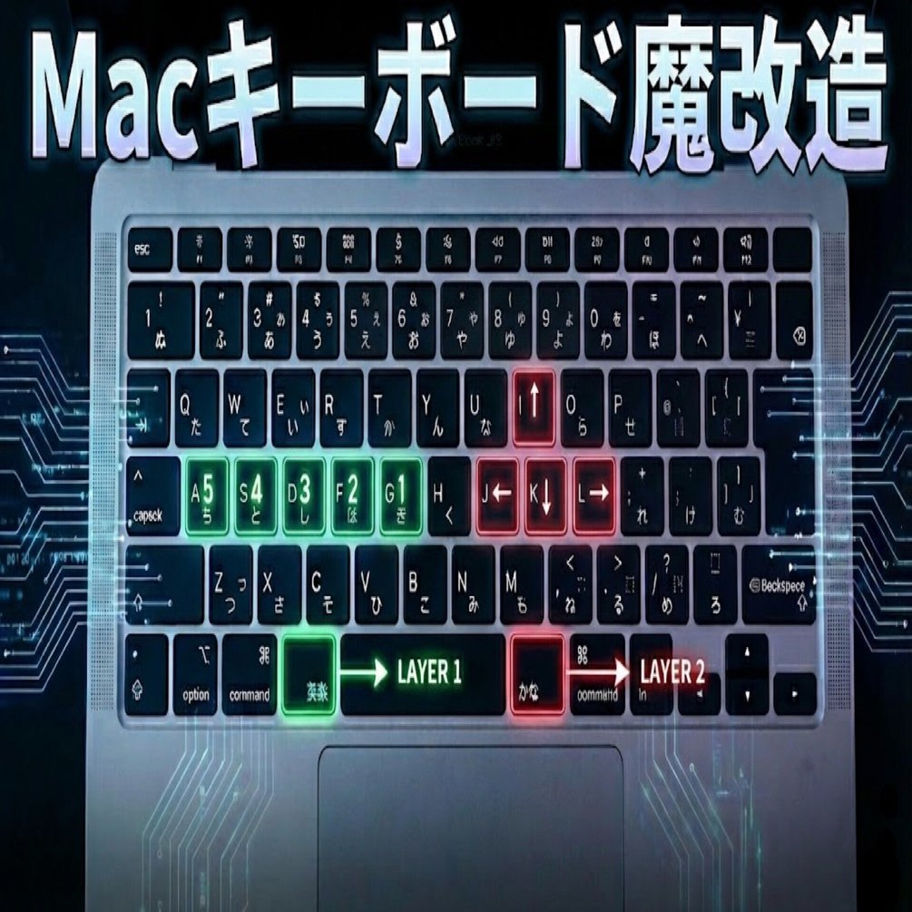 Mac備え付けキーボードのキーマップを魔改造した｜Toad