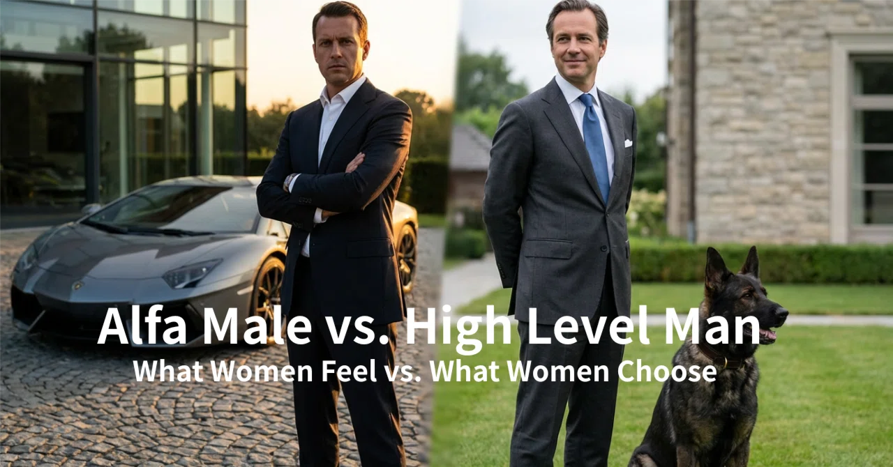 欧米視点で “Alpha Male” と “High-Level Man” の違いとは？｜Madam_H