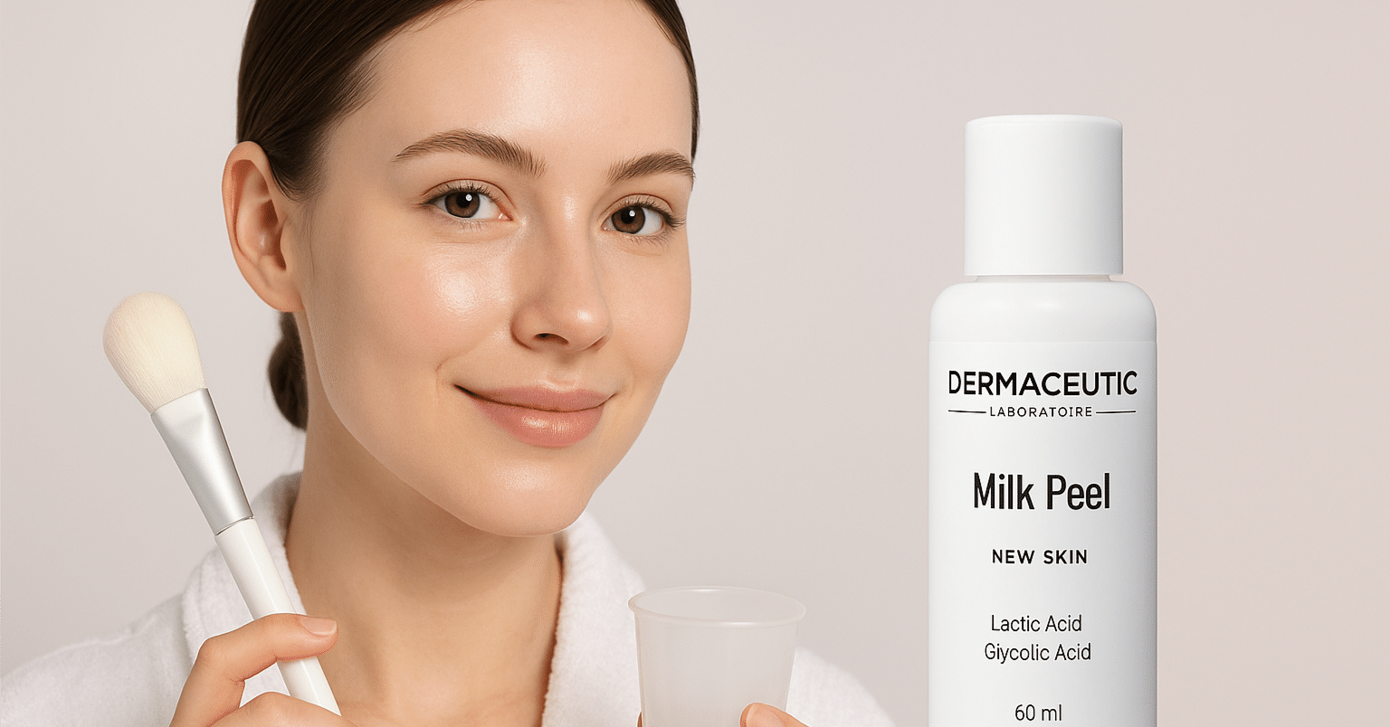 自宅で1分セルフ美容！「ミルクピール」でクリニック並みの美肌に