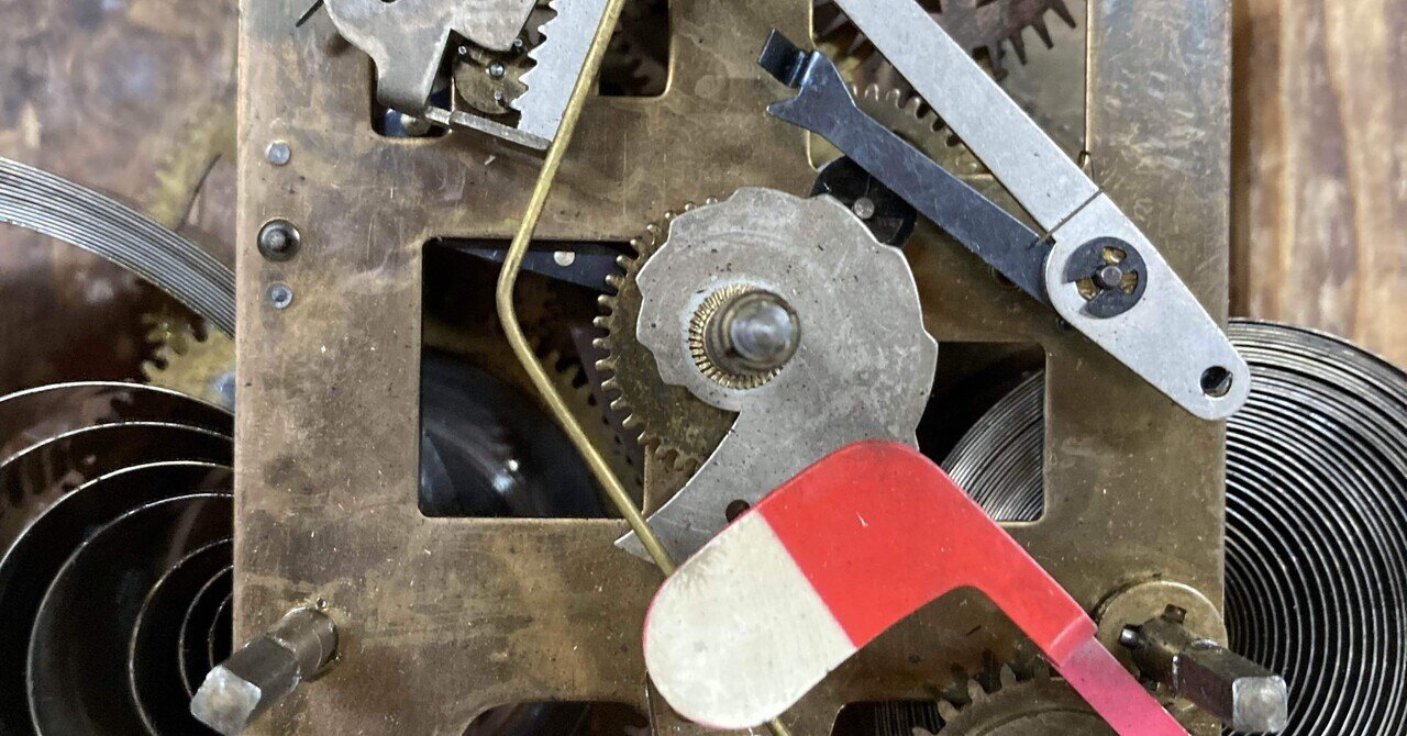 機械式ゼンマイ掛け時計の原理を学ぶ｜IiotoOyaji｜note