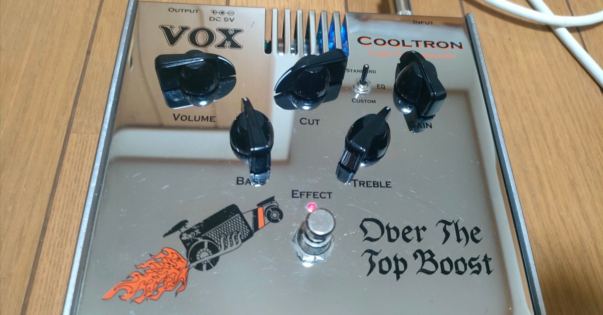 ギター Vox Cooltron Over The Top Boost VOX Over The Top Boost | 壬生ギ士伝 ギター独学術