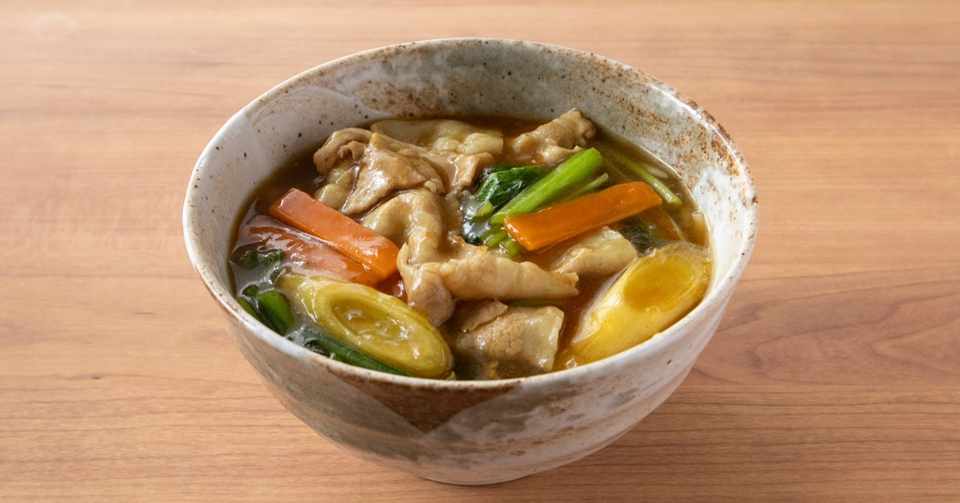 きょうの15分ランチ からだ満足 具だくさんのカレーうどん 平松サリー Note