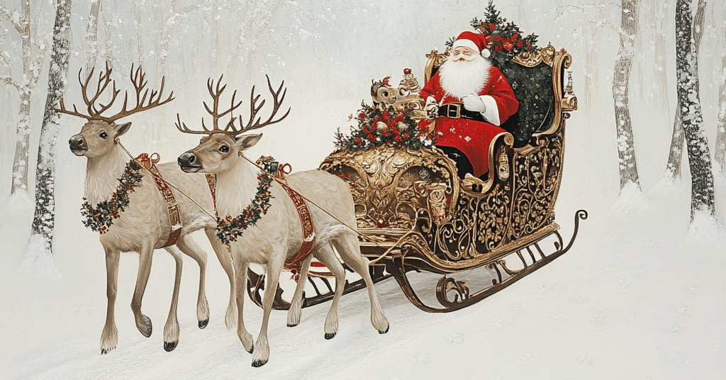 トナカイもしくはトロイカ【クリスマス百景】｜Love the PTA Toshi Inuzuka