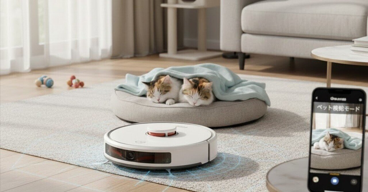 おすすめ【ロボット掃除機】ペットを飼っている家庭特有の掃除と衛生のニーズにも対応。