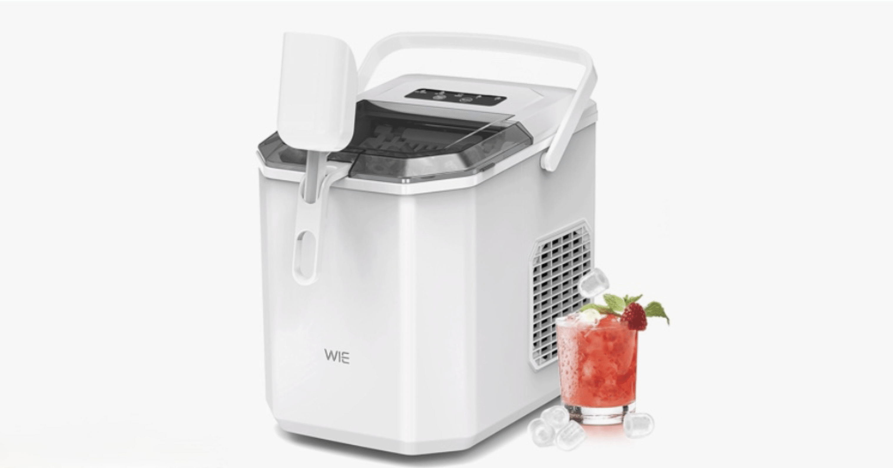 WIE 製氷機 ハンドル付き氷バスケット付き｜おうちでアマゾン生活
