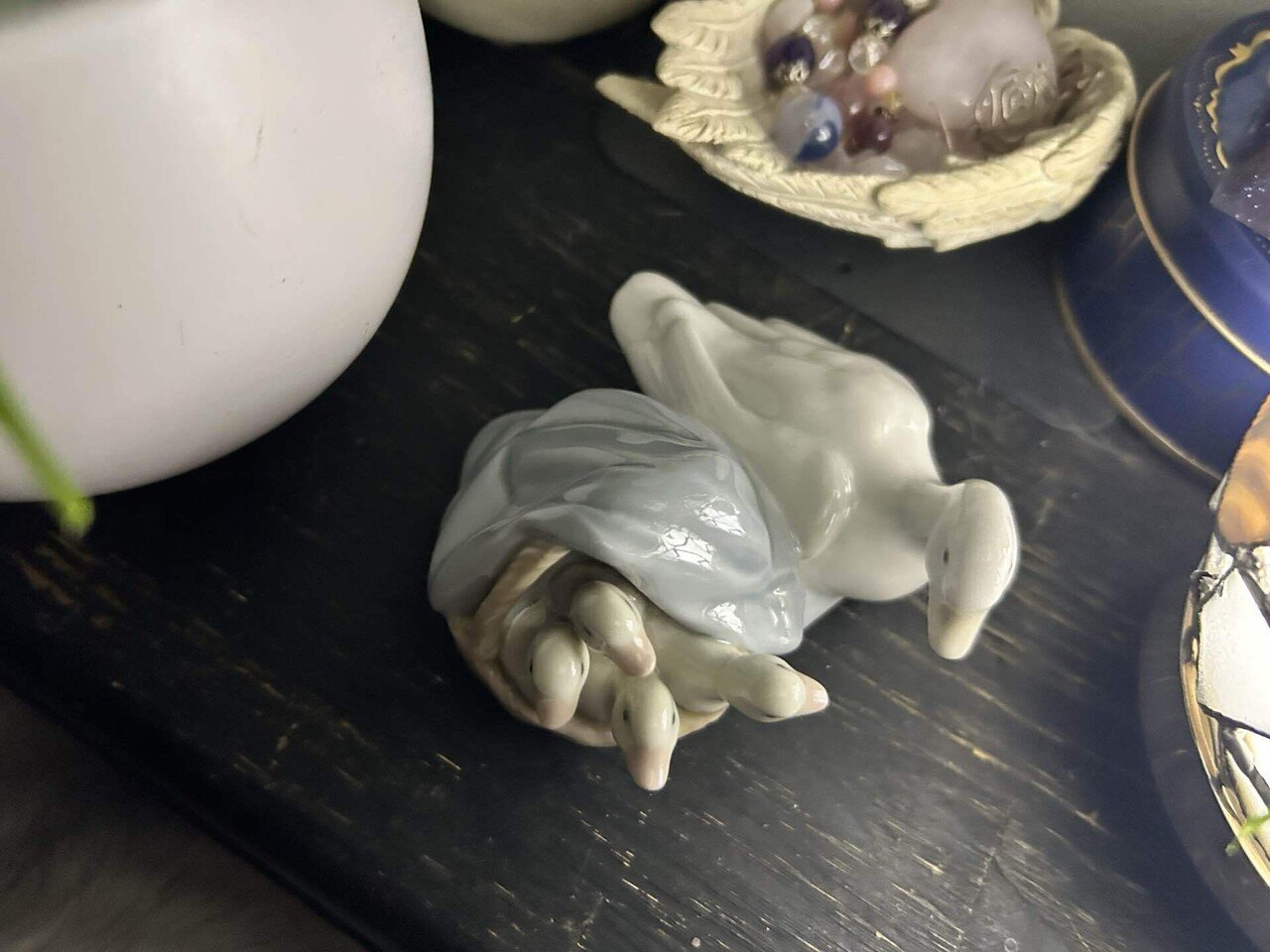 リヤドロのアヒルの家族という美しい陶器の置き物｜猫Lunaシオン