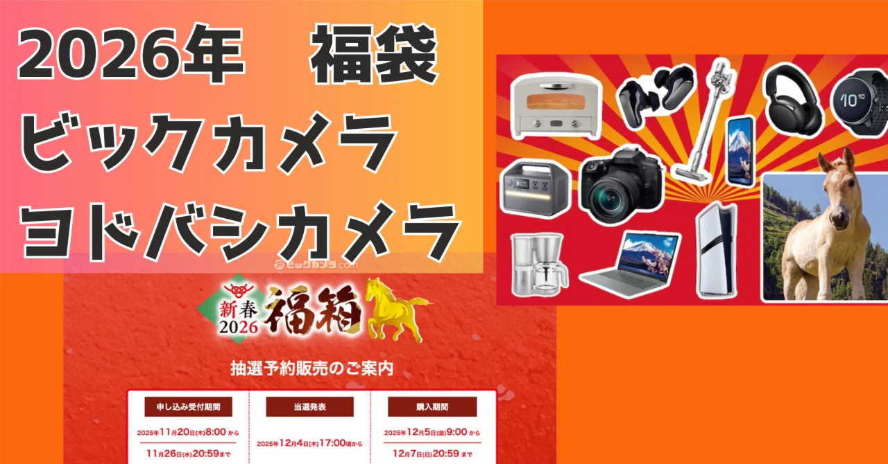 ★新品未使用・未開封★ヨドバシカメラ 2026 福箱/福袋 4KPCモニタの夢 に*ー様 ヨドバシ 2026ゲーミングモニター24インチの夢 福袋 お年玉箱