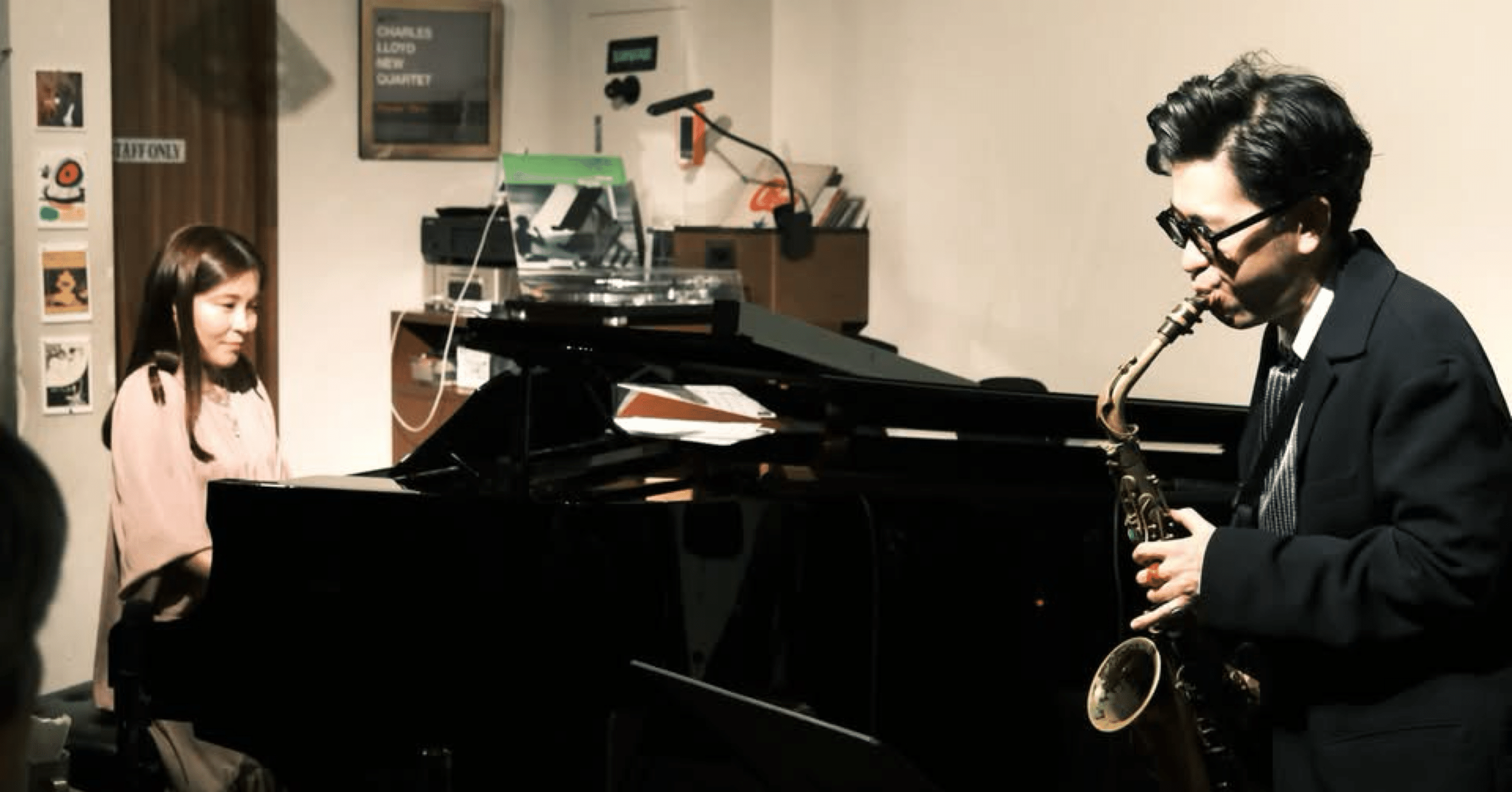 貴寛　 もうすぐ冬ライブありがとうございましたwith横田寛之(sax)｜桃瀬 茉莉