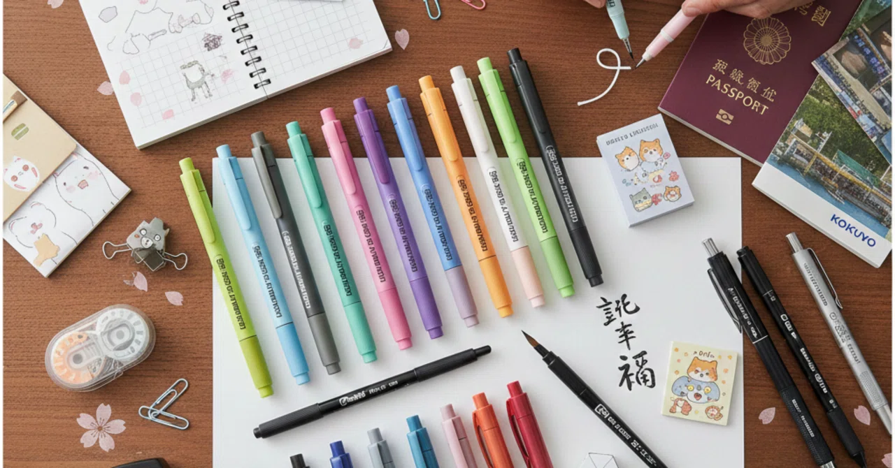✈️ 外国人に大人気！日本の「すごい文房具」ベスト10とその魅力
