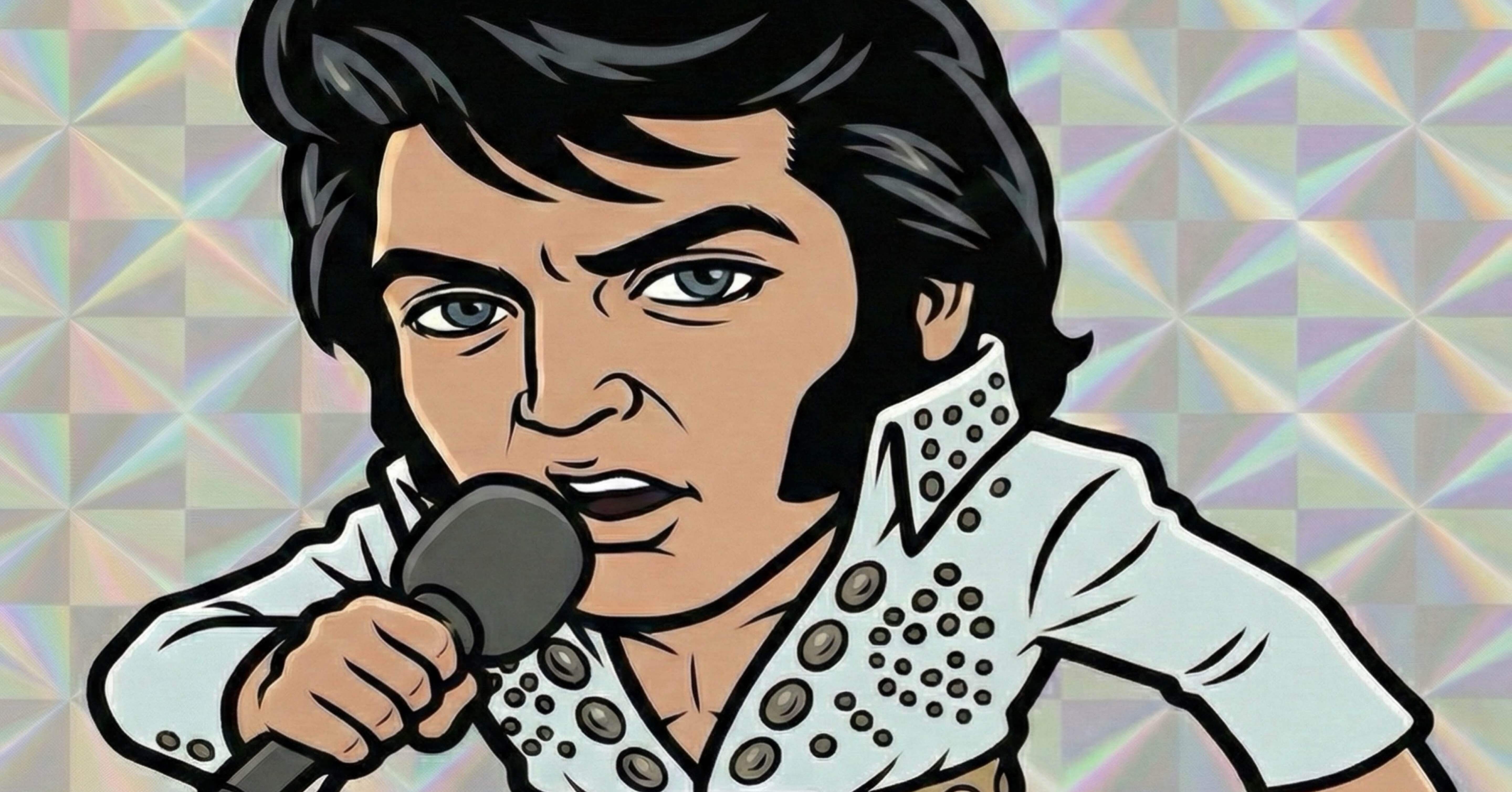 おまけシール図鑑その9】エルヴィス・プレスリー｜Stickers