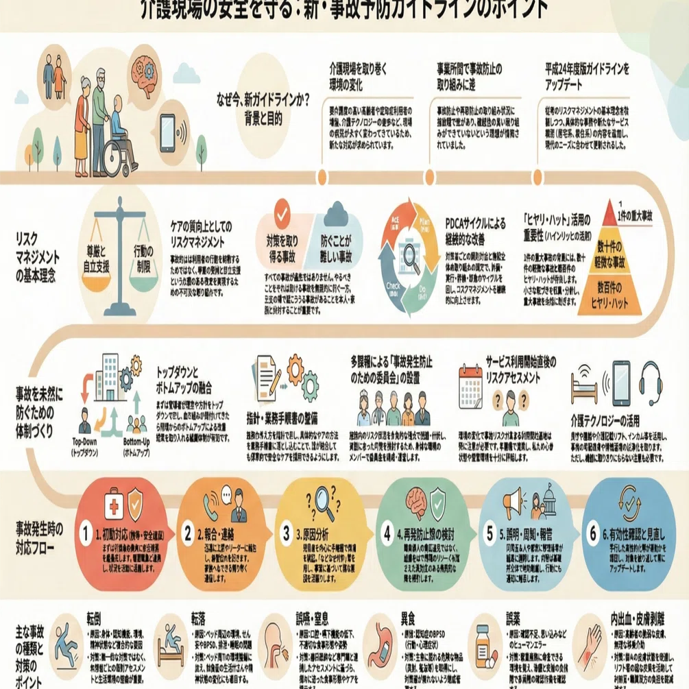 介護の「事故」は防ぐべき？厚労省の新ガイドラインが示す、常識を覆す