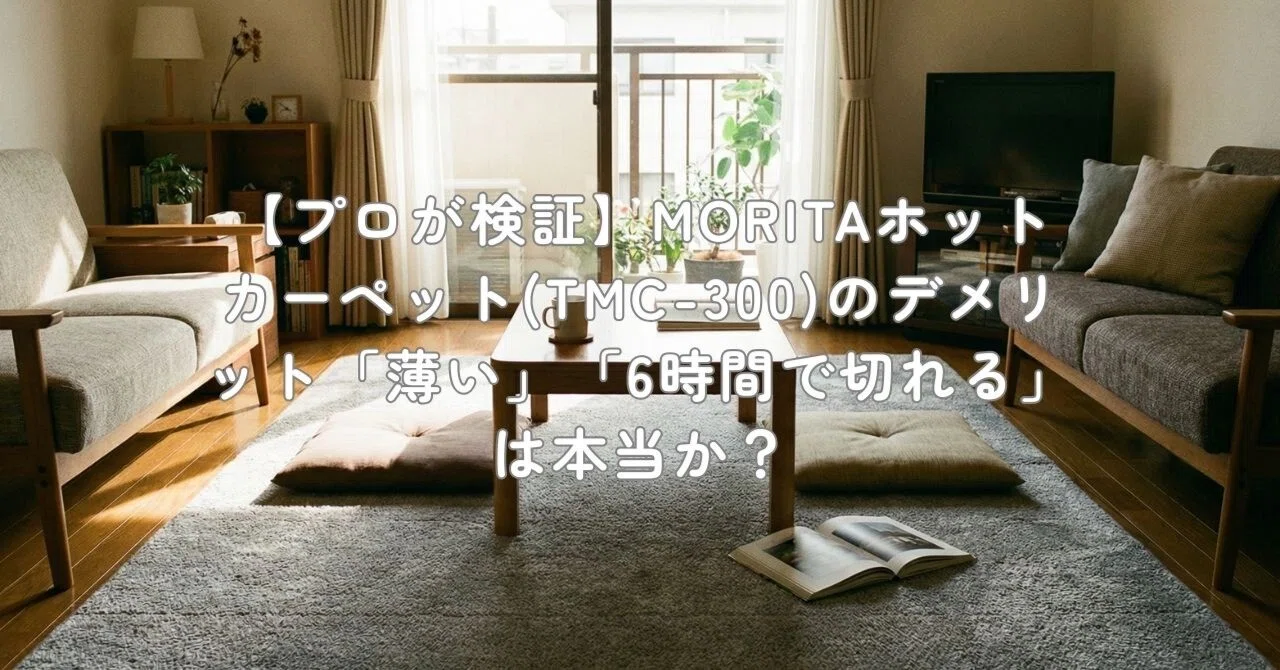 MORITA ホットカーペット 省エネ TMC-300TS 3畳相当 モリタ d