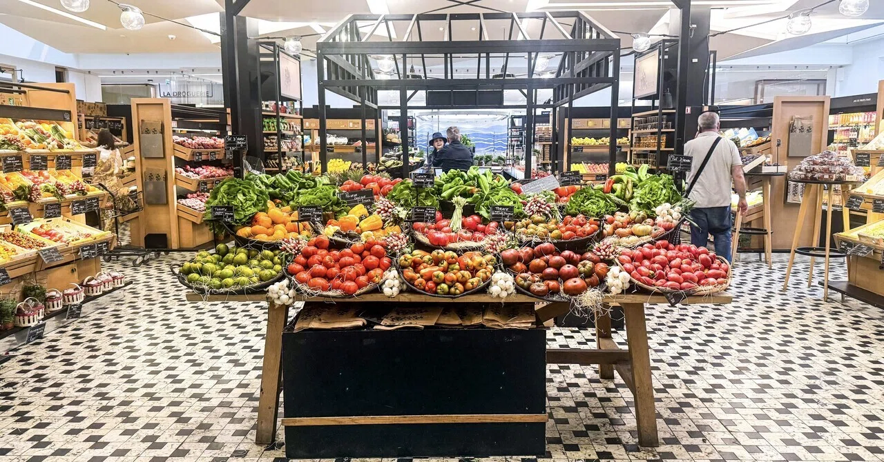 ボンマルシェの食料品館が最高すぎた🍅🧺家族で世界一周｜パリ #11