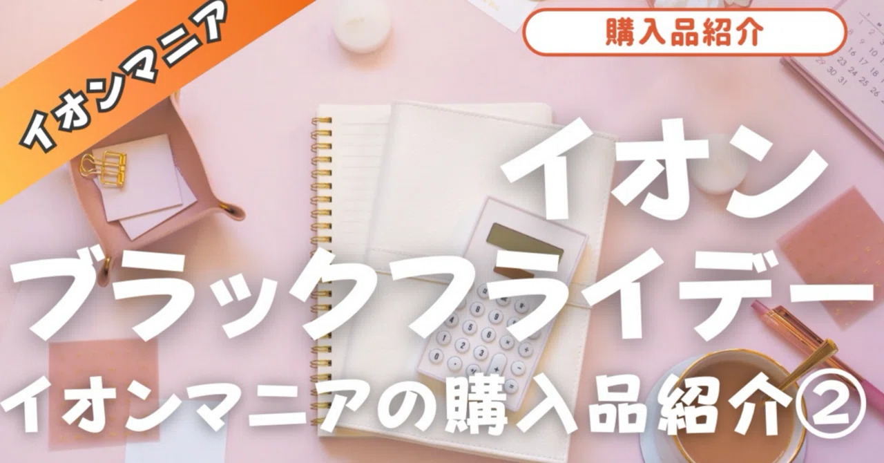 イオンブラックフライデー】ブラックパンダの日用品がかわいすぎ！購入