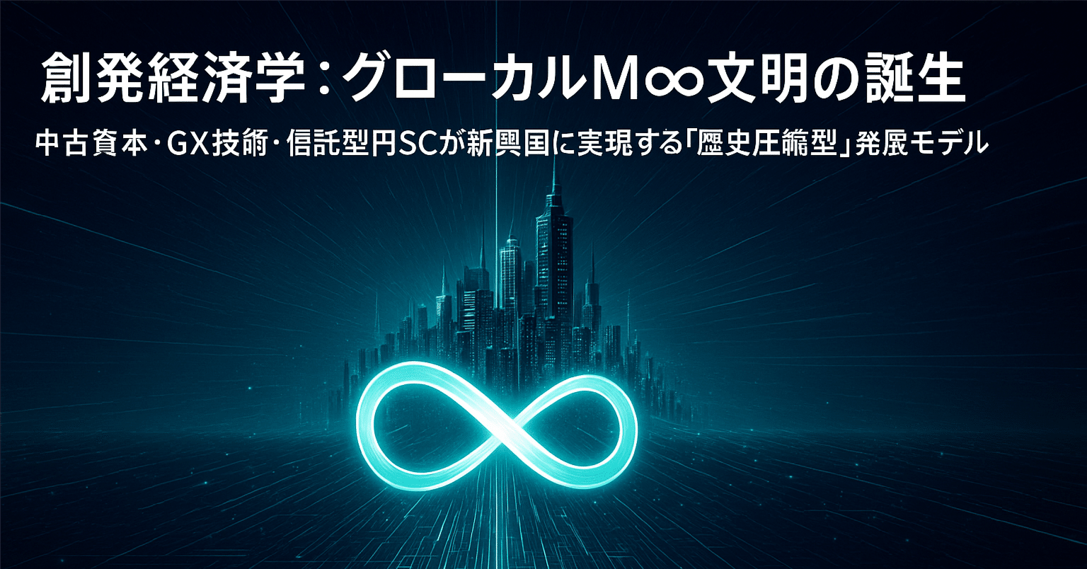 ㊶ 創発経済学：グローカルM∞文明の誕生｜LETITA