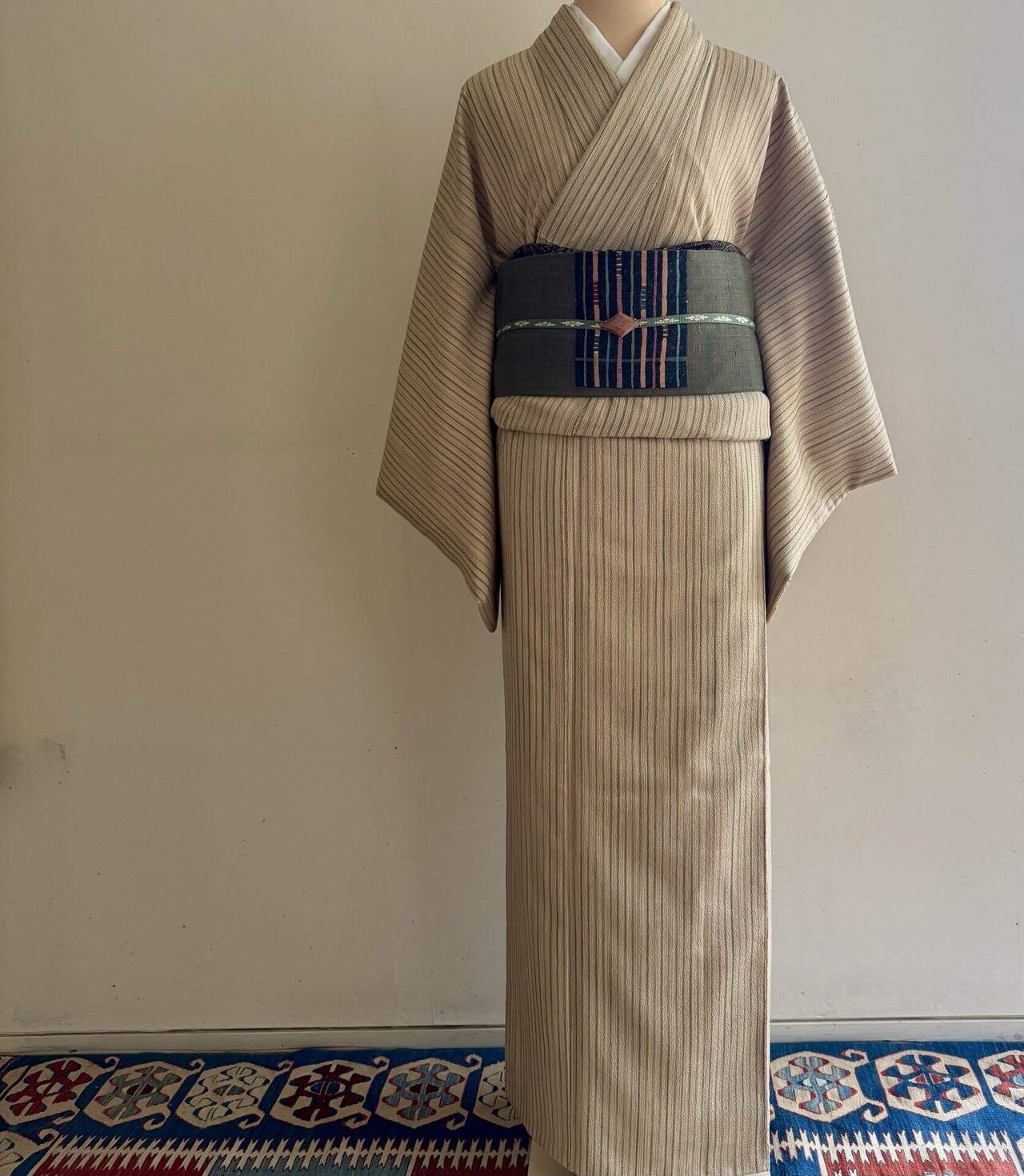 林宗平製本塩沢着物｜夢吉きもの