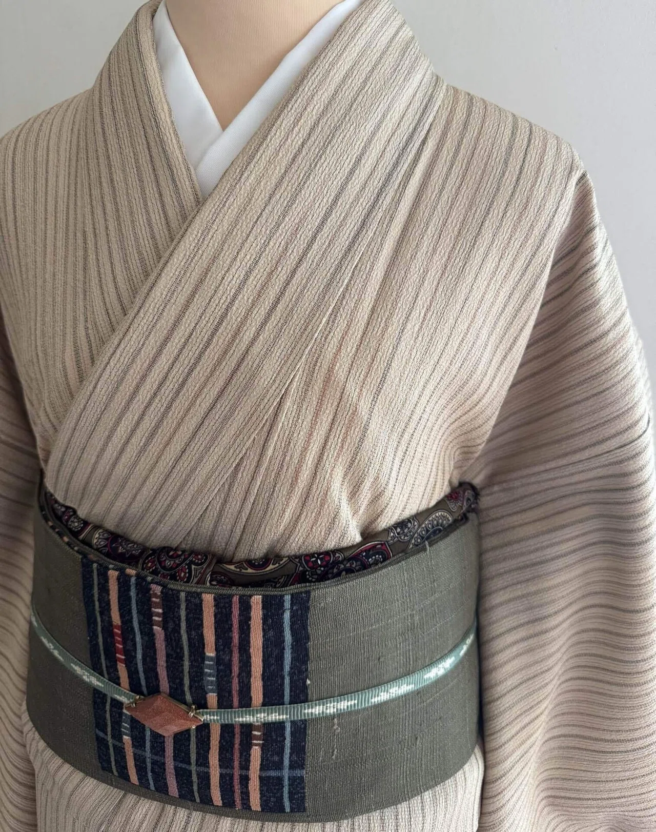 林宗平製本塩沢着物｜夢吉きもの