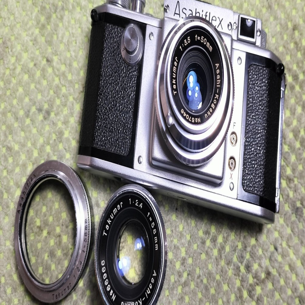 希少超美★Pentax Takumar 58mm F2.4 M37 M42変換付 ☆希少！超美品☆Pentax ペンタックス Takumar 58mm F2.4 M37 M42変換付き