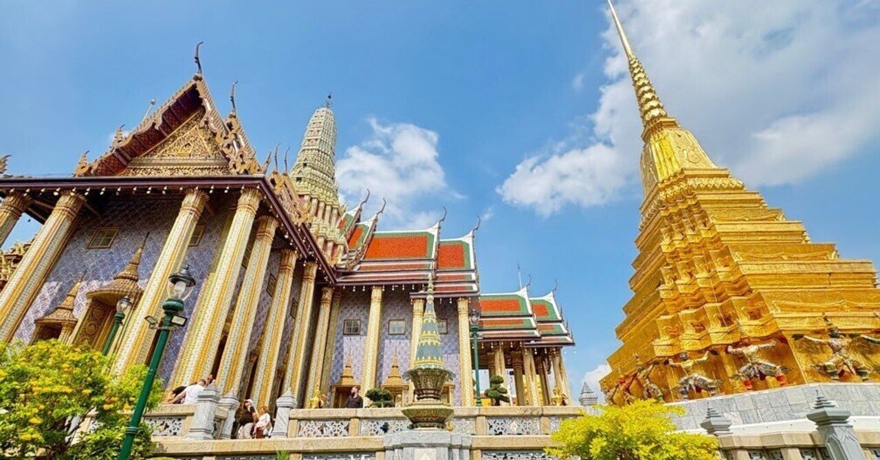 🇹🇭タイ(バンコク)旅行で行ってよかった観光地5選！｜ai建築巡り旅