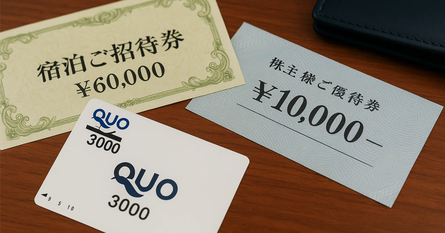 優待券 ダイドー「たらみ」のゼリーが届いた！新着優待はQUOカード多め