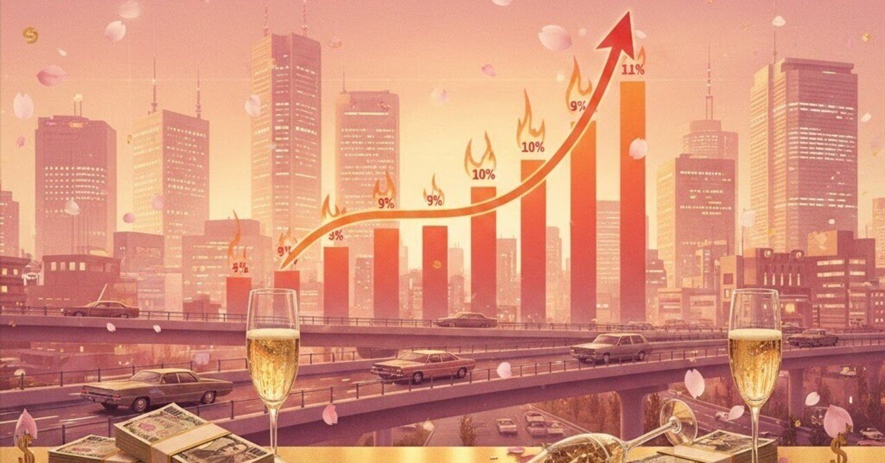 🇯🇵：バブル期の日本のインフレ率を知っていますか？｜個人投資家 Taka Chan
