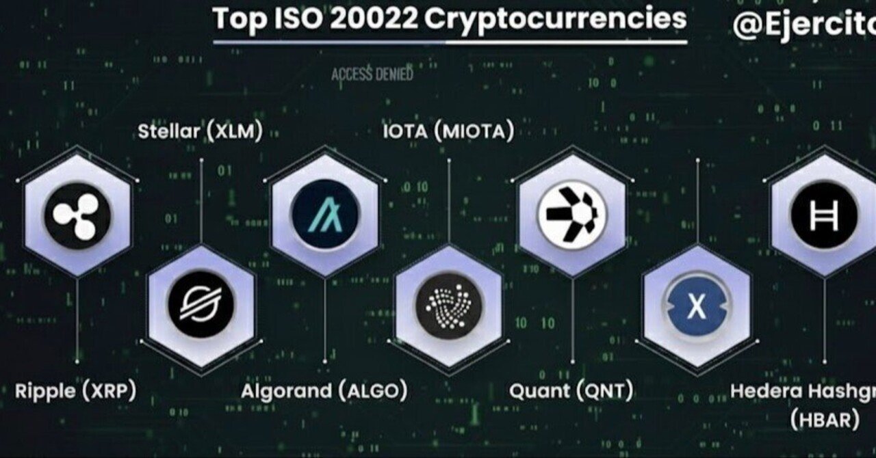 おすすめ仮想通貨（ISO 20022準拠プロジェクト中心）｜仮想通貨ビットコインで億り人になった僕の話
